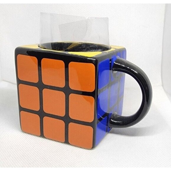 Vintage 1974 Rubik's Cube Classic Strategy Game Novelty Fun Coffee Mug Gift - Picture 5 of 12